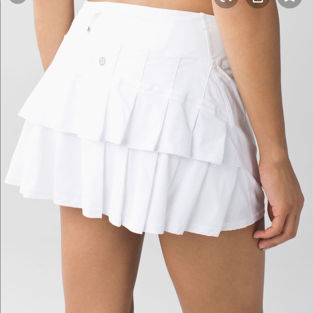 Lululemon Pacebreaker Ruffle Tennis Skirt
